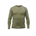 Male T-shirt with long sleeves and front insert