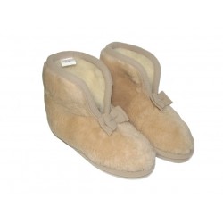 Camel wool slippers - Beige